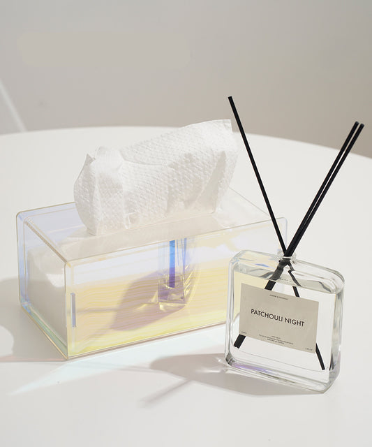 Glare Acrylic Paper Tissue Box Nordic Symphony Minimalist Pearly Luster Tissue Box