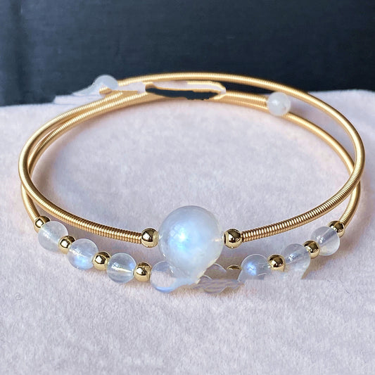 Moonstone Freshwater Pearl Bracelets Bracelet